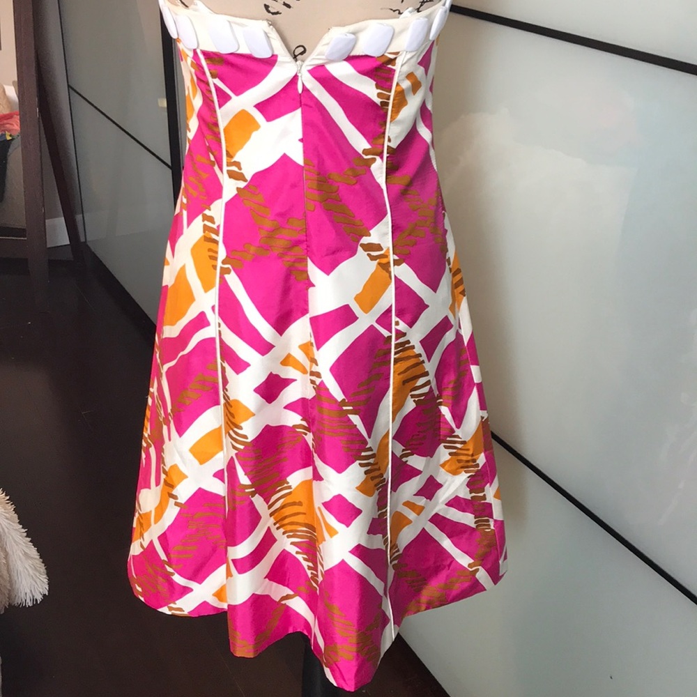 Badgley Mischka strapless dress - Picture 2 of 6